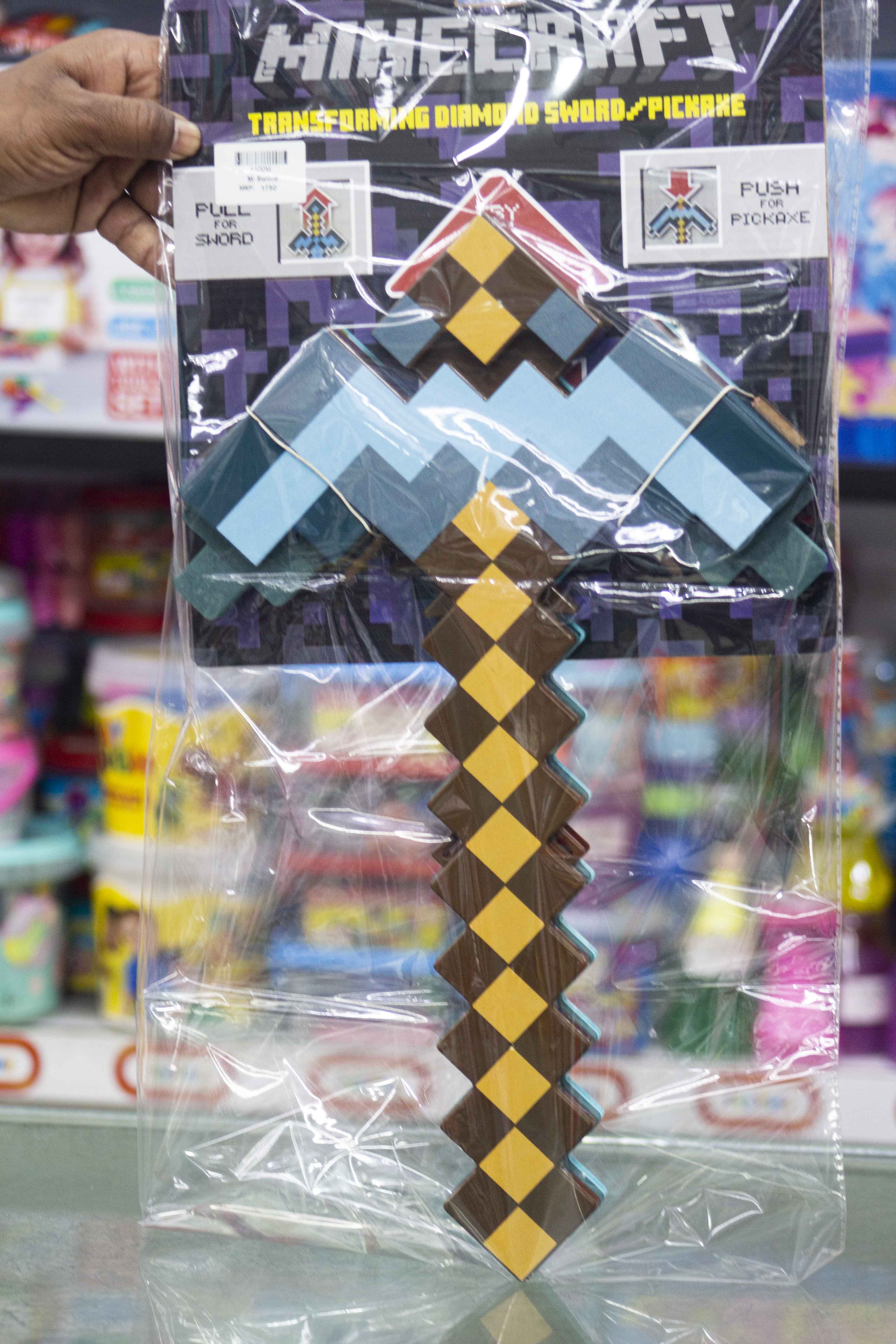 Minecraft transforming demand sword